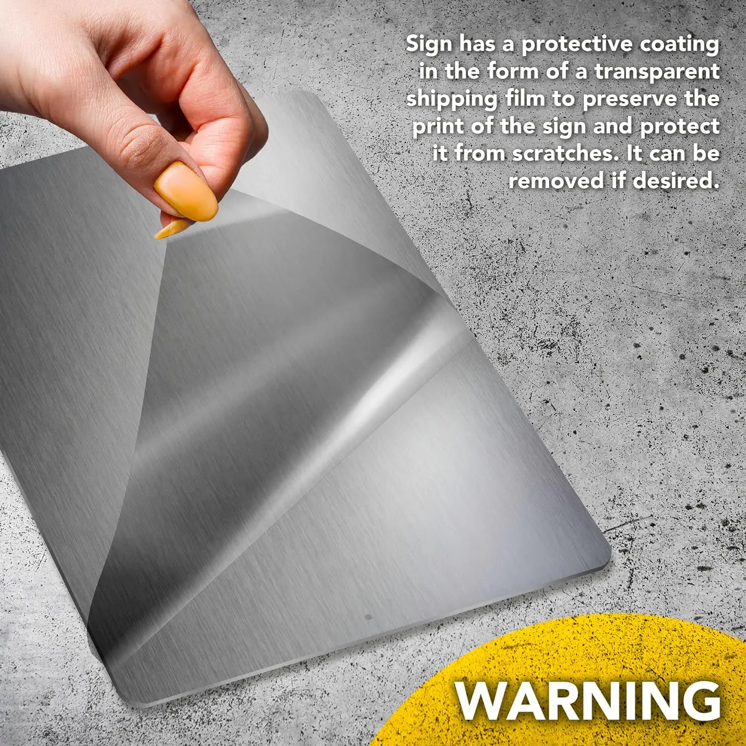 Securun 2024 No Trucks Allowed Sign With Aluminum Material Warning Safety Signs For Office