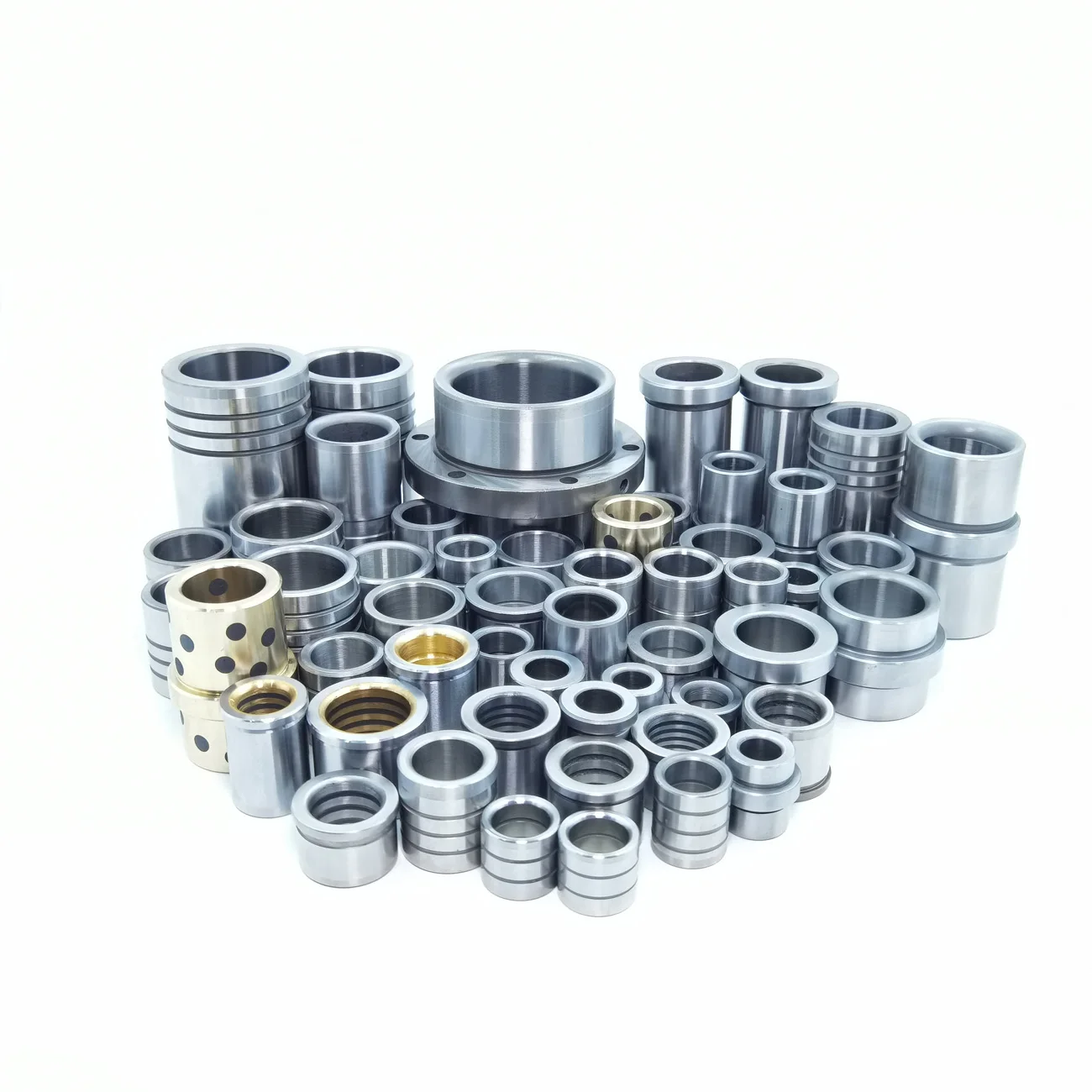 Graphite Bronze Lubricating Press Injection Stamping Automotive Metal Mold Guide Bush Carbon Bearing Bushing