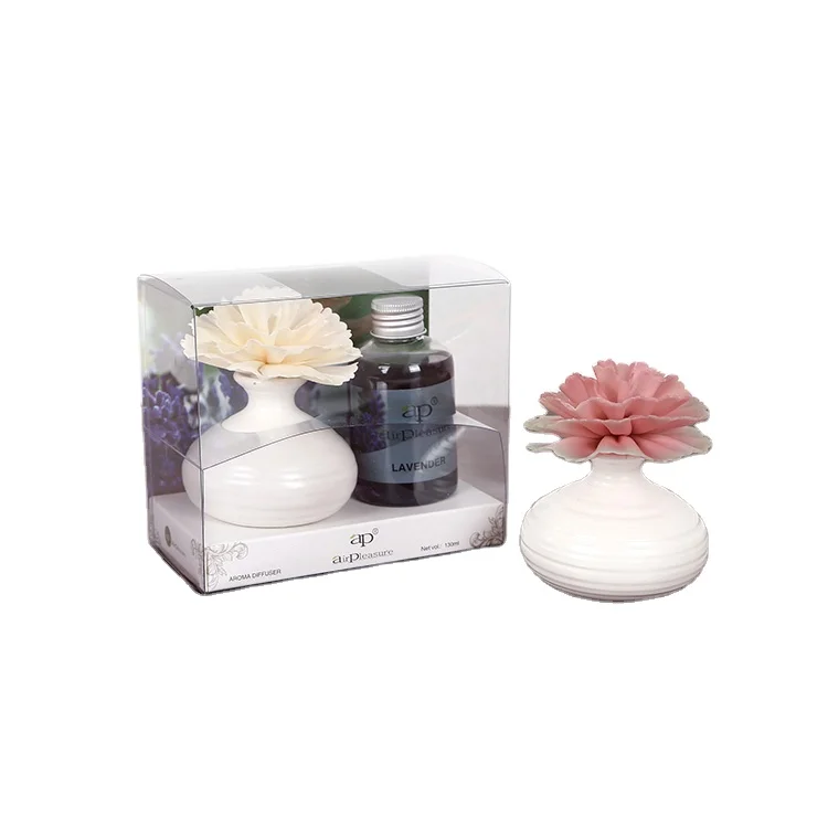 Ручная работа pl130 мл натуральный ароматизатор керамическая тарелка цветочный ароматизатор язычковый диффузор