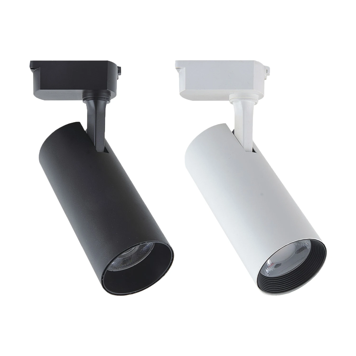 
JHOW B6932 Factory Direct Commercial LED Track Light High Lumen COB Spot Light Aluminium Casing Lamps LED Track Lighting 