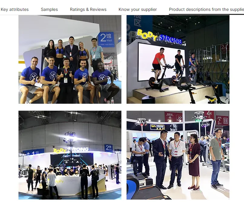 Factory Direct Supply Commercial Gym Equipment Cardio Training Fitness Running Machine