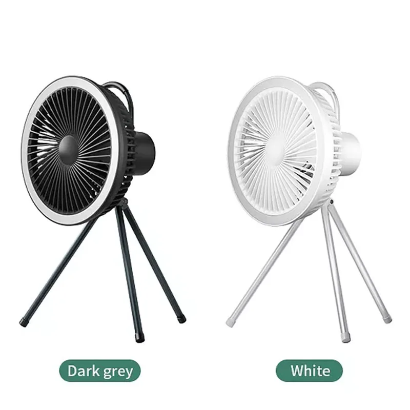 Camping Power Bank Fan Mini Flexible Portable Electric Hanging Rechargeable Solar Fan Tripod Fan Outdoor Tent Camping