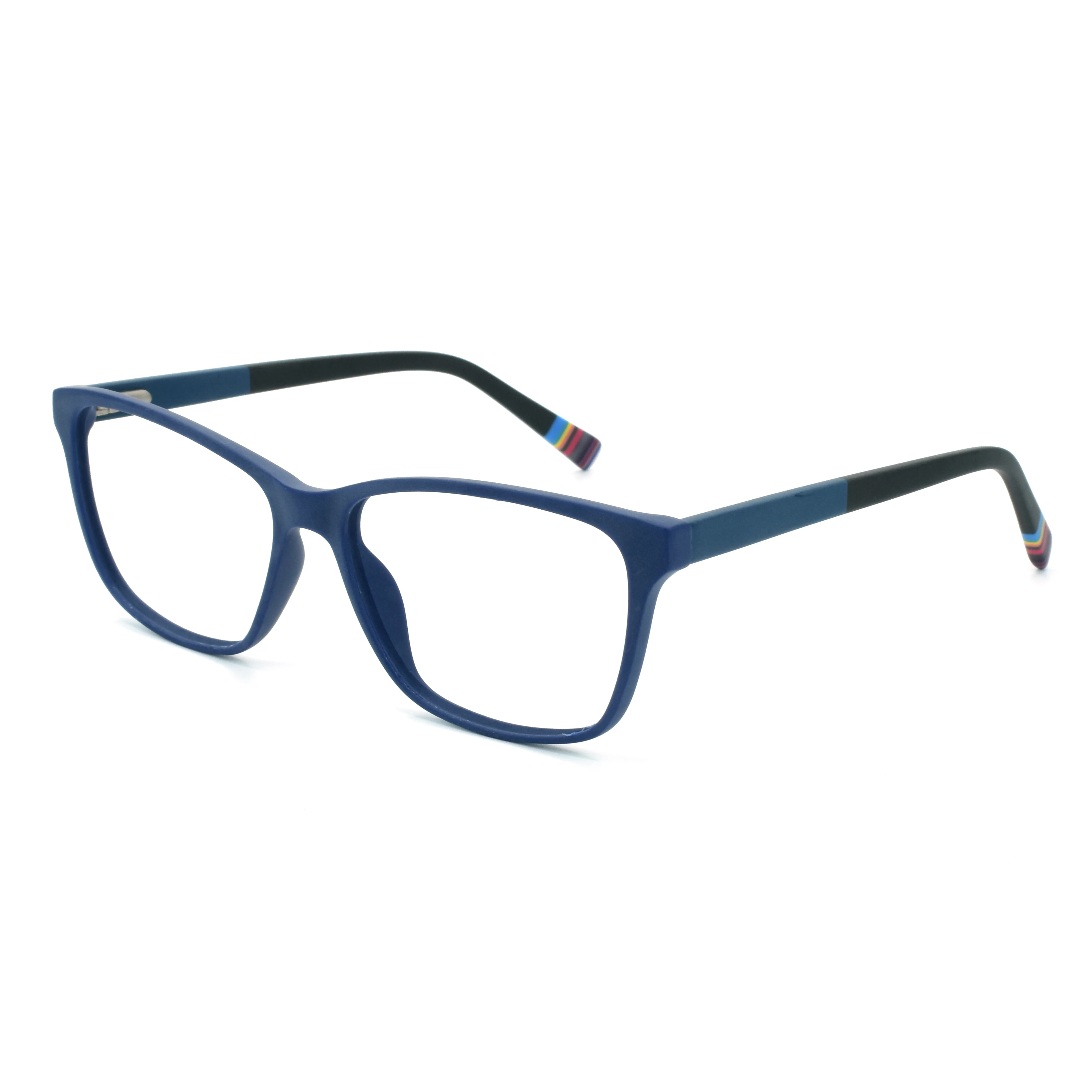 Pilot optics classic design square acetate eyeframe men minus eyeglasses frames