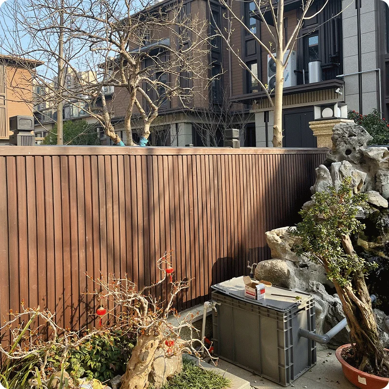 Multifunctional boards composite fencing wpc fence gate for wholesales