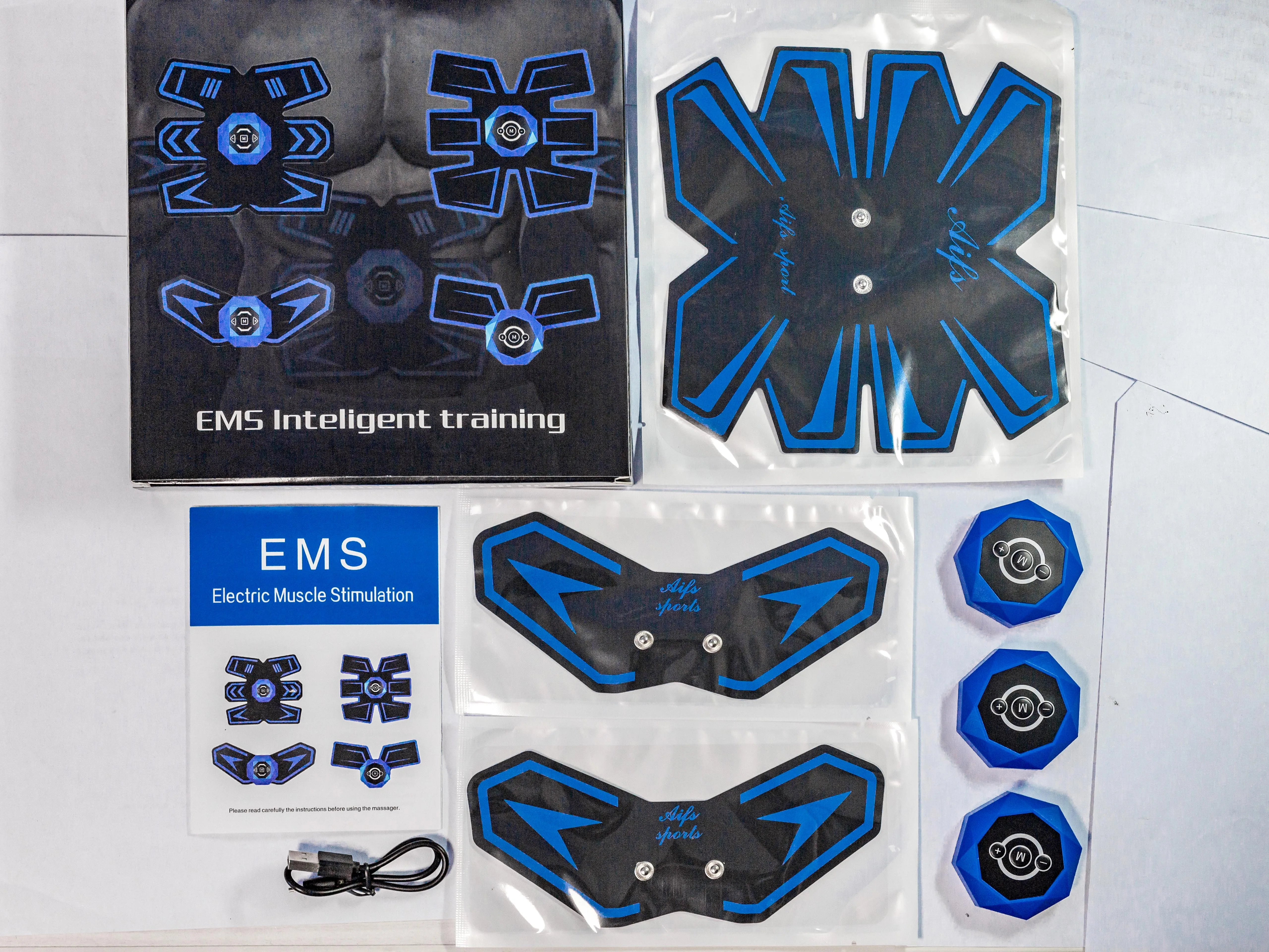 BETTERS High Quality New EMS Wireless Electric Massager ABS Stimulator Muscle Stimulator Abdominal