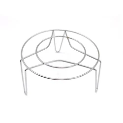 Stainless Steel Trivet Rack with Leg Heavy Duty Pressure Cooker Steamer Kitchen