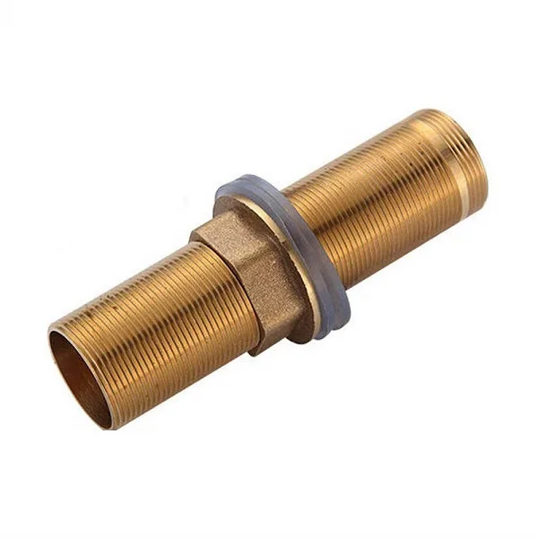 Faucet Nipple with Locking Nut and Washers 6 inch Extra Length Shank Nuts Faucet Tap Extension Threaded Pipe Mounting Hardware