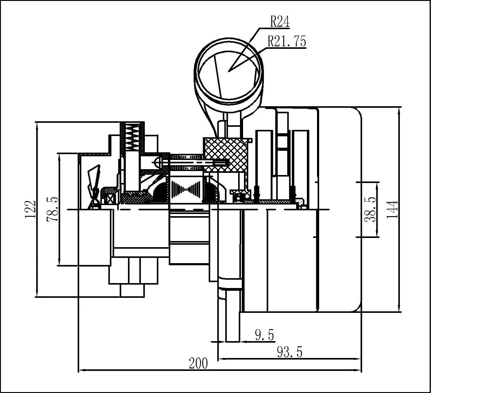 3 stage high suction  110V 220VAC 1500W  34Kpa  1800W brushless Vacuum Cleaner Motor  Electric Motors Ac Vacuum Cleaner Motor