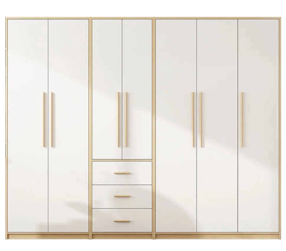Factory Modern Wardrobe Storage Cabinet individual Closet Bedroom Furniture customized High gloss wardrobe cabinet