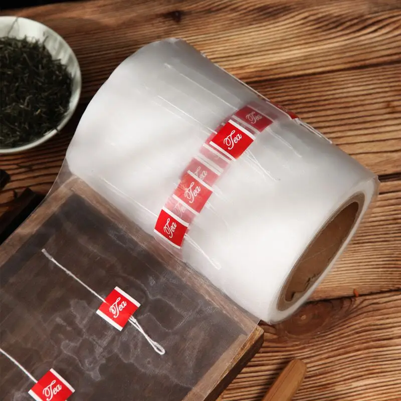Factory Direct Sale 6000bags/roll Nylon Drip Tea Bag Filter Paper For Tea Packing