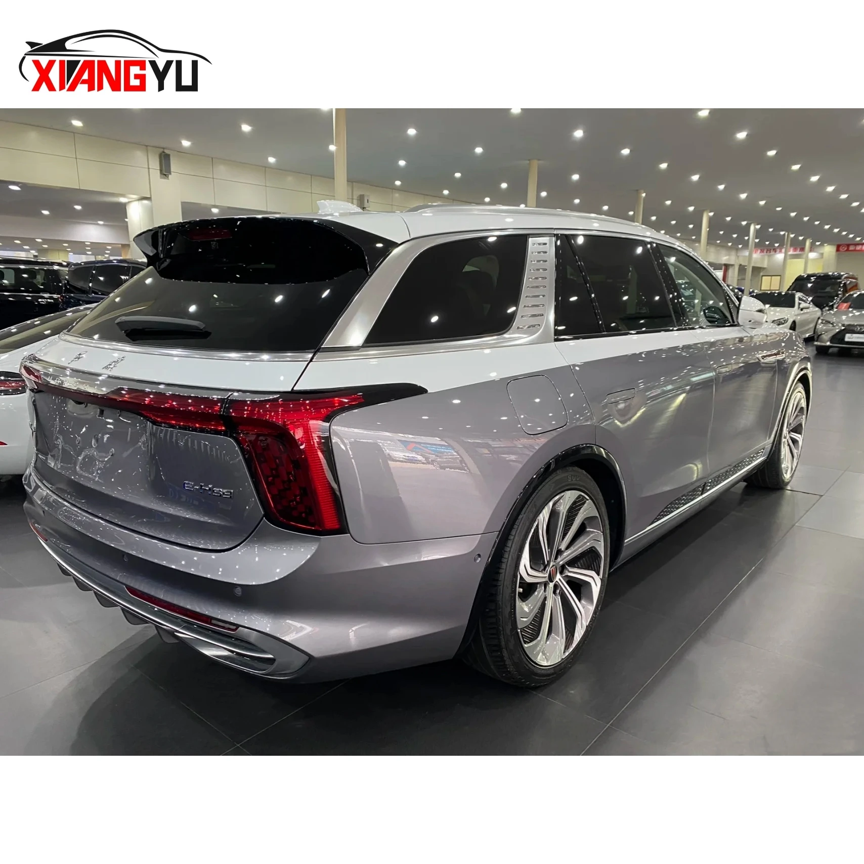 2022 китайский хунцы ehs9 новой энергии/детскй 4-колесный 4x4 электрических транспортных средств EV внедорожник авто электрический автомобиль для взрослых h9 e-hs9 автомобиля