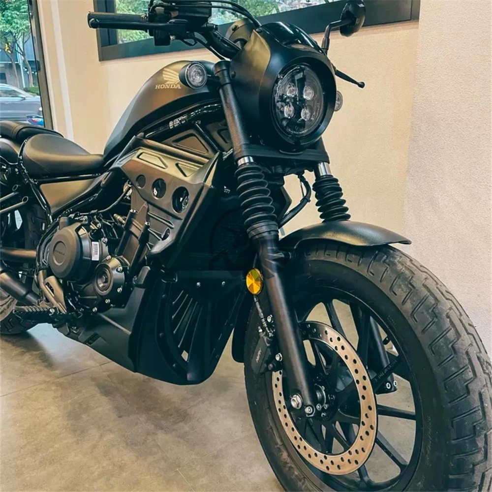Передняя Нижняя панель радиатора обтекатель для подбородка спойлер Honda Rebel CMX 300 500 CMX300 CMX500 2017 индивидуальные запчасти