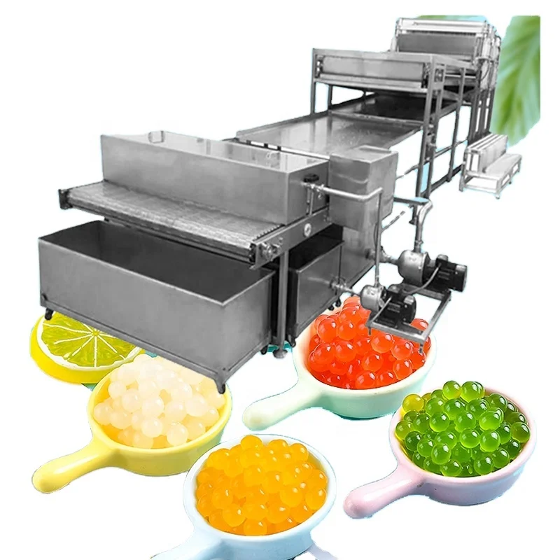 New stainless steel super durable pearl ball agar ball mechanical popping boba processing equipment