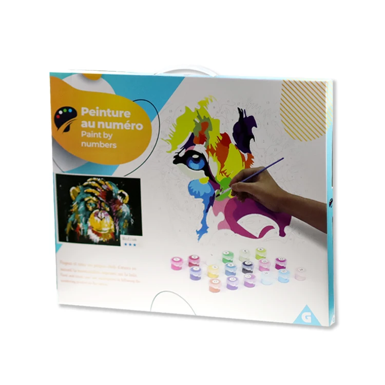 Custom DIY Painting Kit Peinture Paint by Numbers for Adults Children Kids