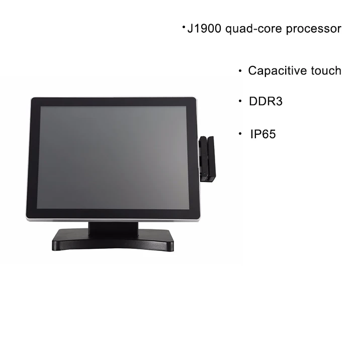 15 Inch Touch Screen Monitor Cashier Machine Window7 Window10 Pos System All In One