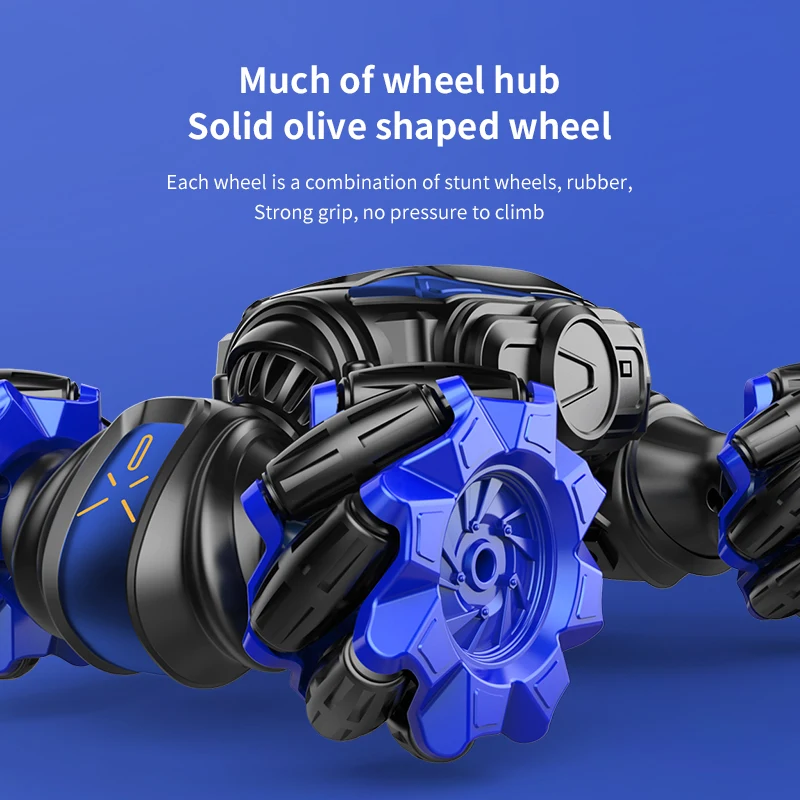 gesture sensor watch control dual 4wd drift car rc stunt 1/12 flexible deformation vehicle special kids off road car