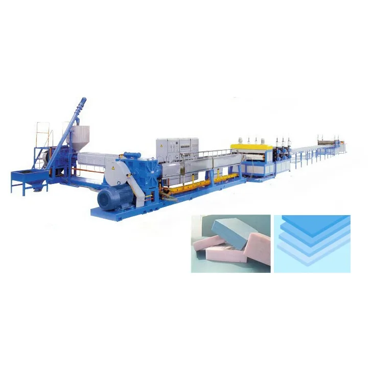 XPS extruded polystyrene foam boards making machine price