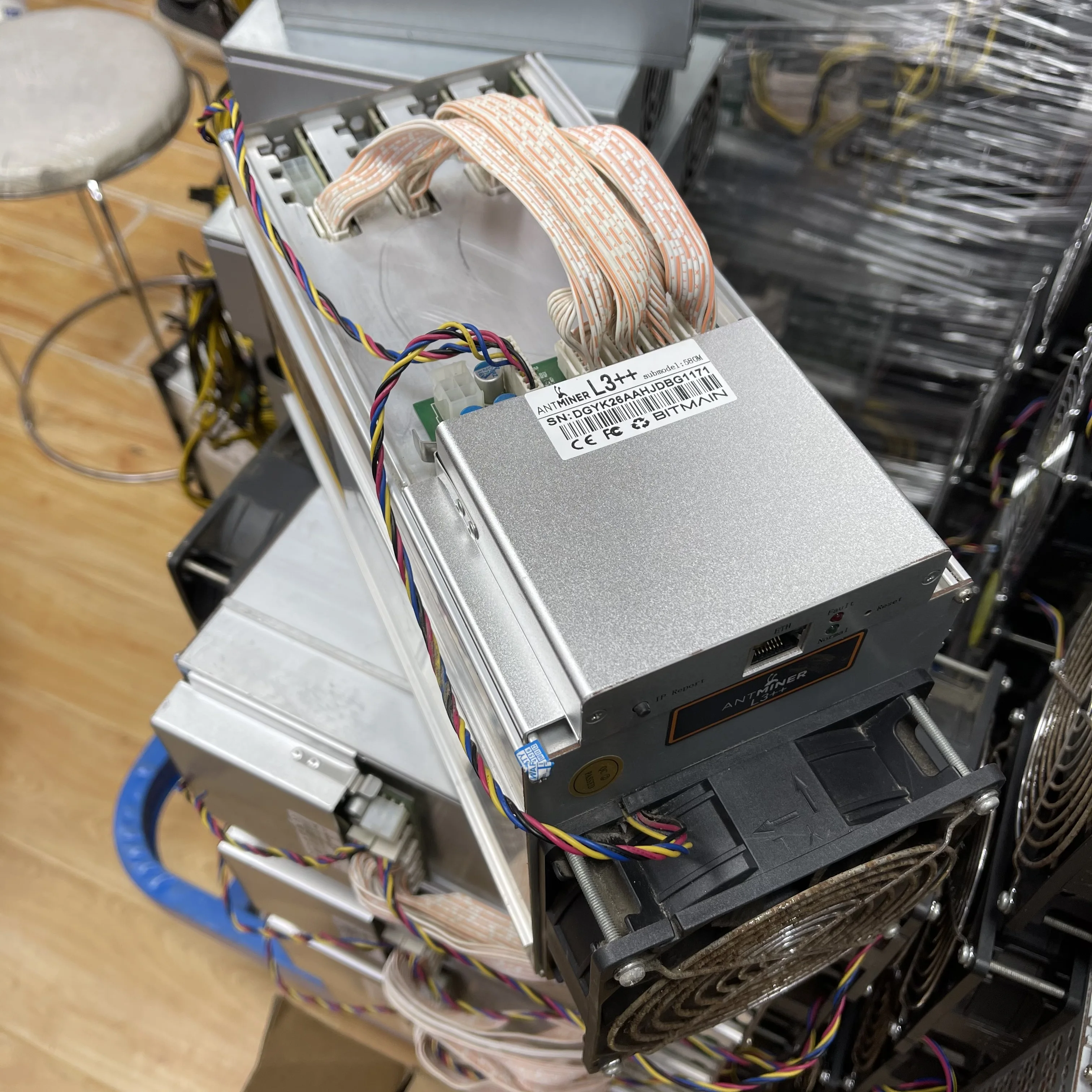  Асики l3 + 504 м майнеры 910W литкоин 504mh 580mh ltc врубовая машина antminer