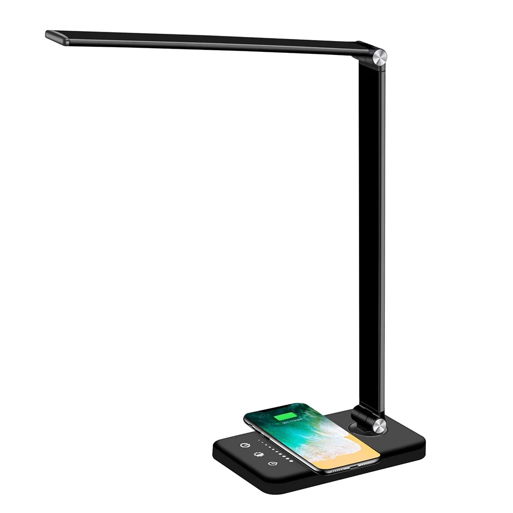 Multifunctional LED Desk Lamp with Wireless Charger