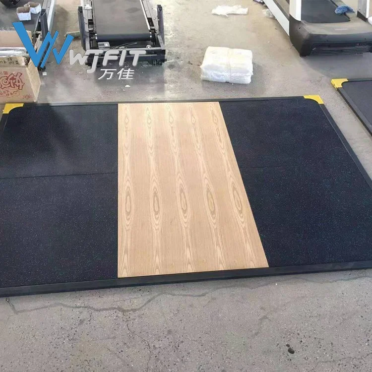 High Quality Factory Weightlifting Platform Dimensions Gym Power Training Lifting Platform For Sale