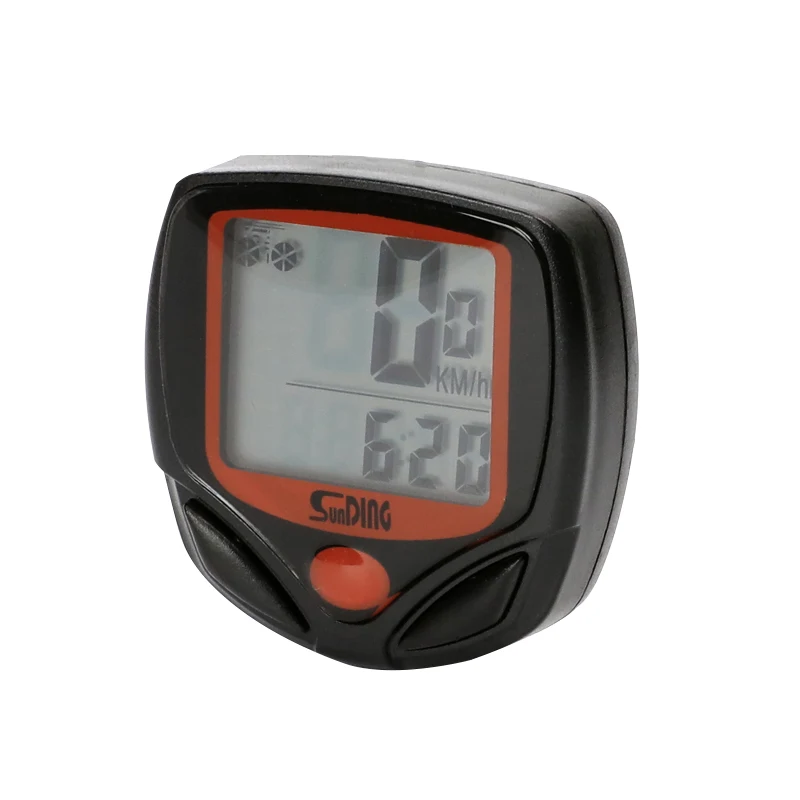 Computer Lcd Digital Display Waterproof Bicycle Odometer Cycling Wireless Bicycle Timer Bike Stopwatch
