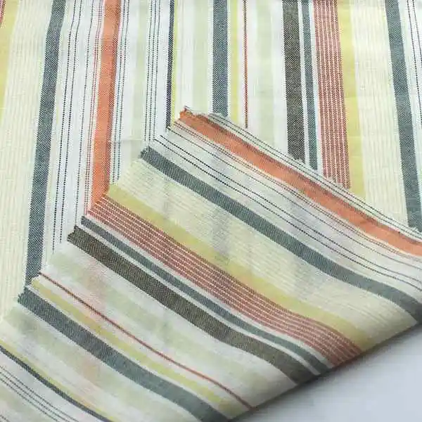 
21*21 128gsm woven 85% rayon 15% linen fabric for shirt dress 