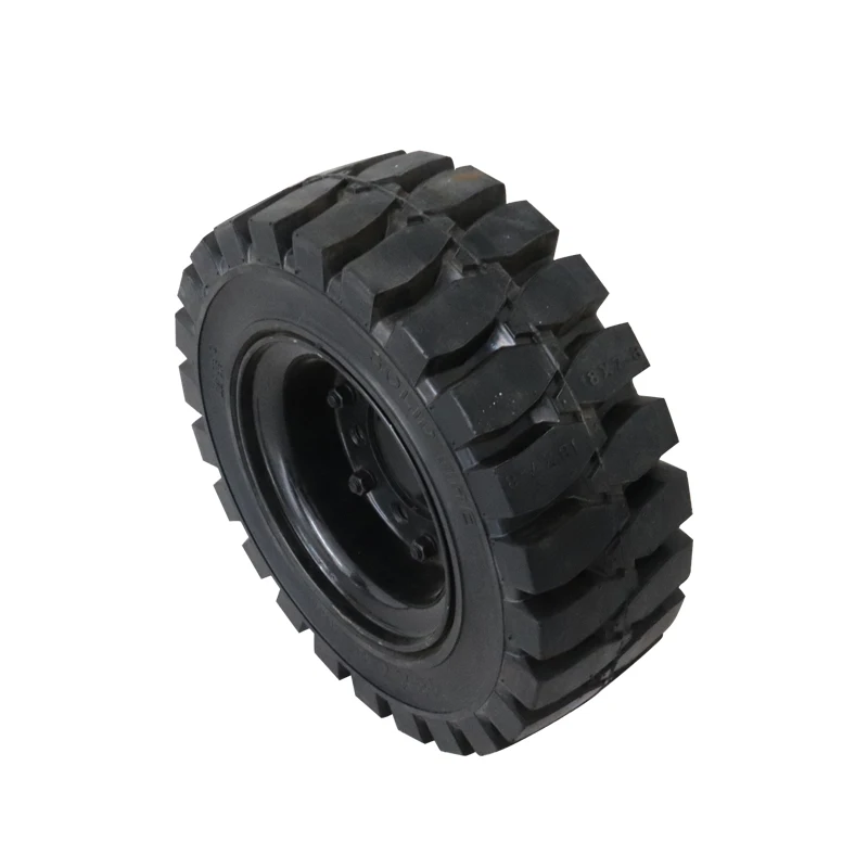Forklift solid tire 4.00-8 5.00-8 6.50-10 18*7-8  6.00-9 23*9-10 28*9-15