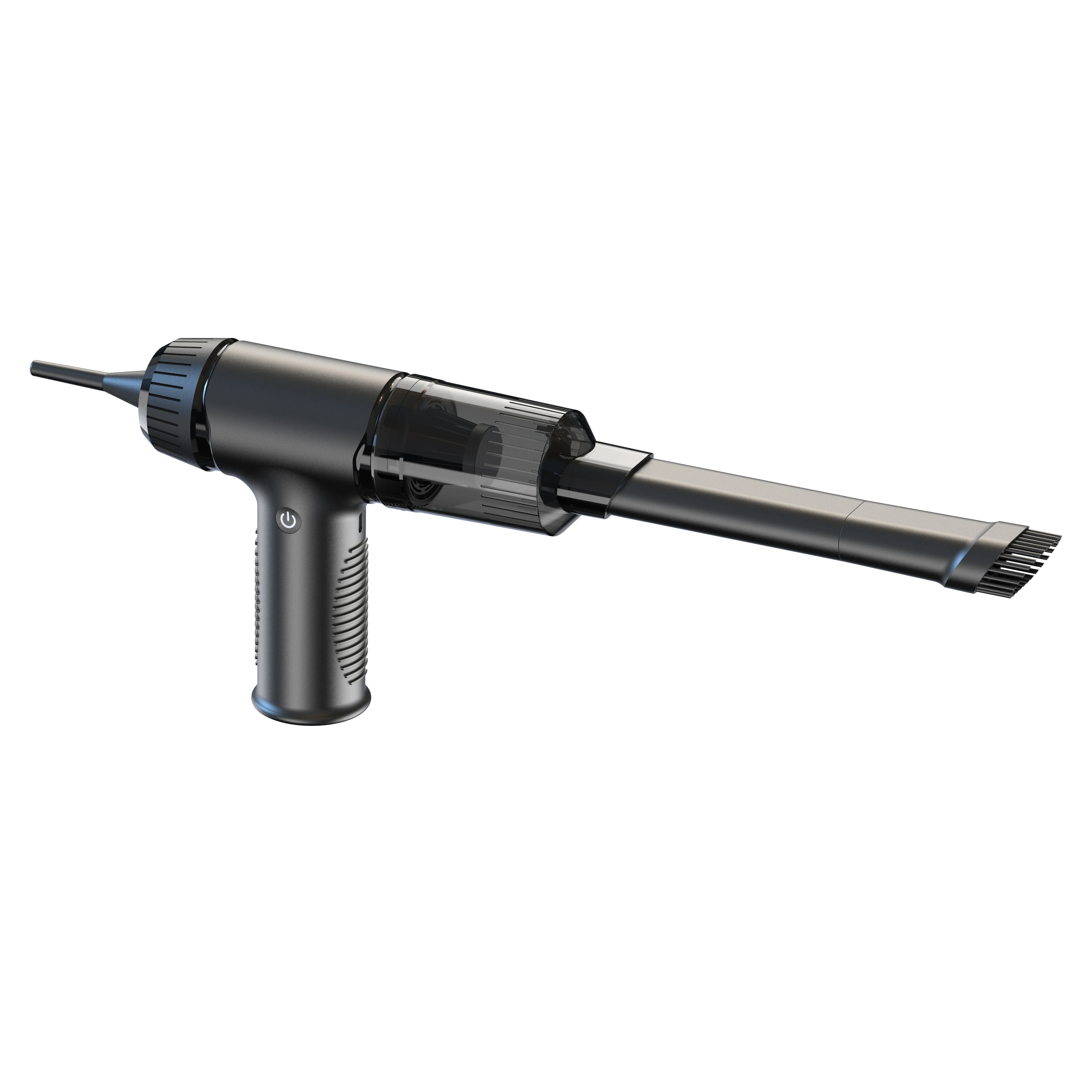 Newest  Wireless 2 in 1 portable Vacuum Cleaner & Dust Blower  Handheld Air Duster  For Car And Home  With 5 accessories