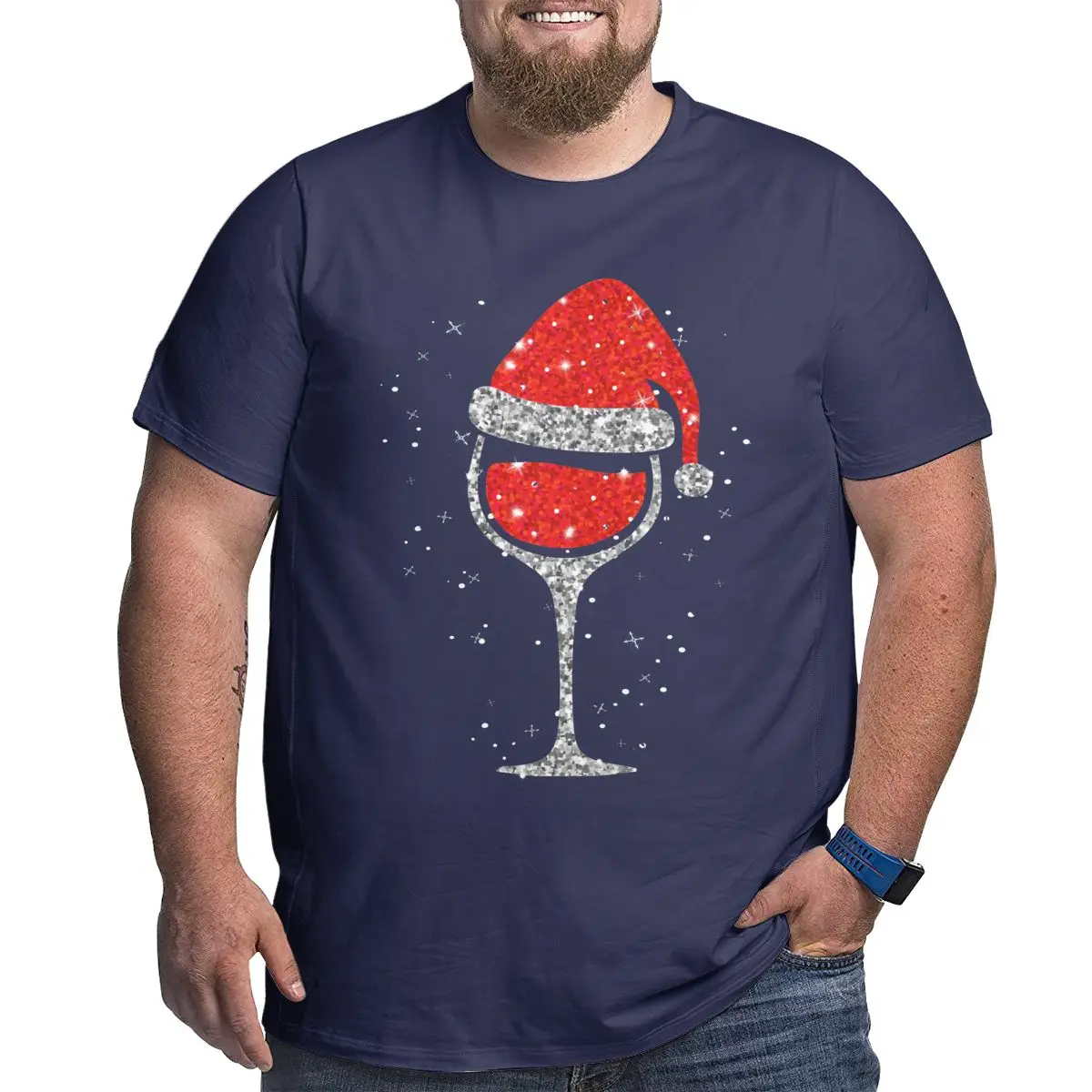 Customize Free Sample T-Shirt Men Sarcasm Novelty Cotton Big Tall Tee Shirt Crewneck T Shirts Big Size US 4XL 5XL 6XL Clothes