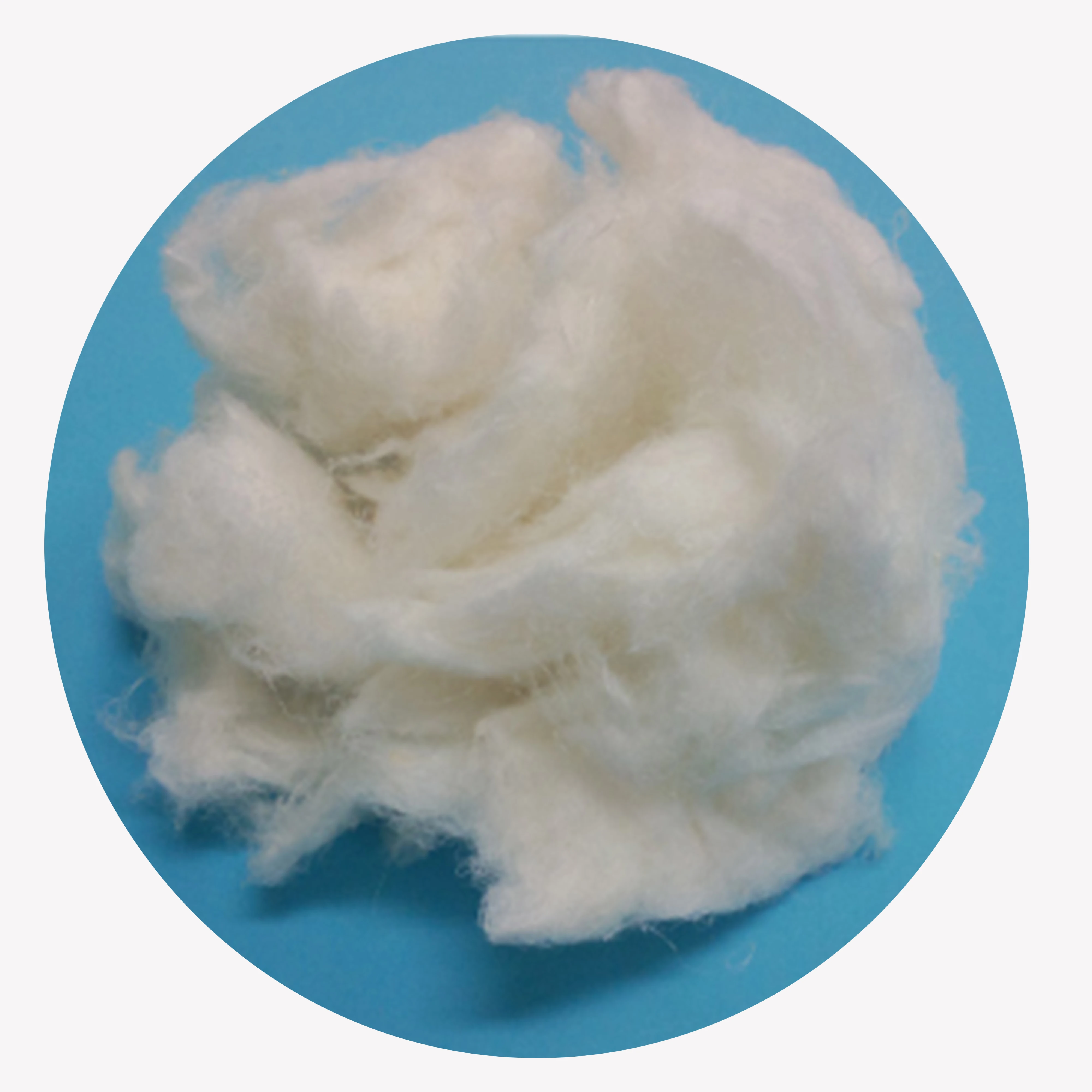Bleached Hemp fiber with 2800NM