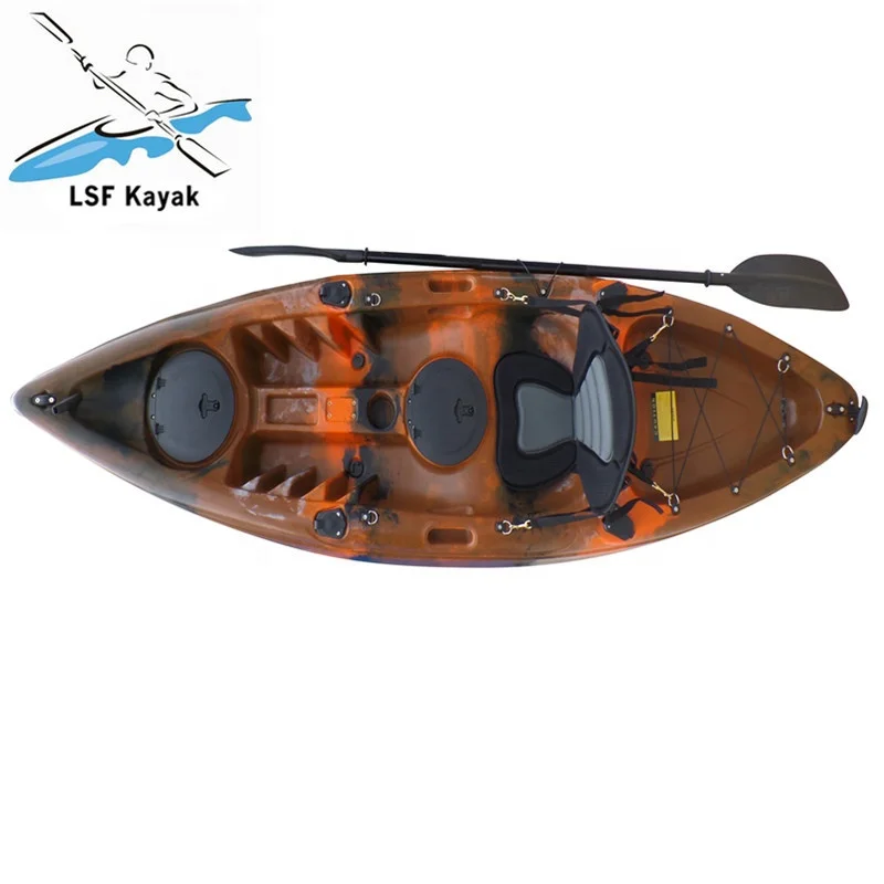 LDPE roto mold Single  Racing  Angler Sea Kayak Fishing