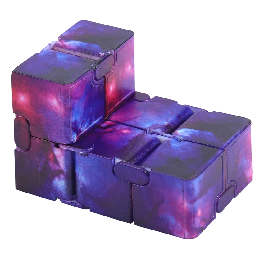 Antistress Infinity Cube Office Flip Stress Relief Cube Toy For Children Women Men Autism Adhd Sensory Fidget Toys