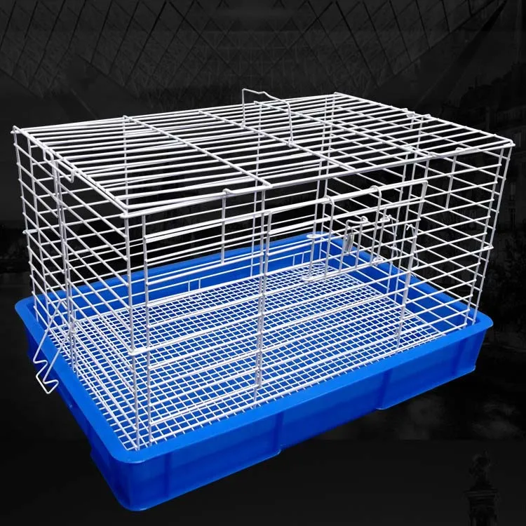 Used Indoor Commercial Welded Wire Mesh Meat Rabbit Breeding Farming Industrial Cage Sale For Rabbit pet cage