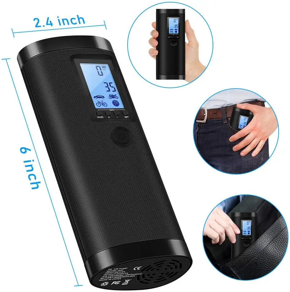 NEWO  Multi-function wireless intelligent on-board air pump portable electric pump electric tyre Smarter than Xiaomi pump