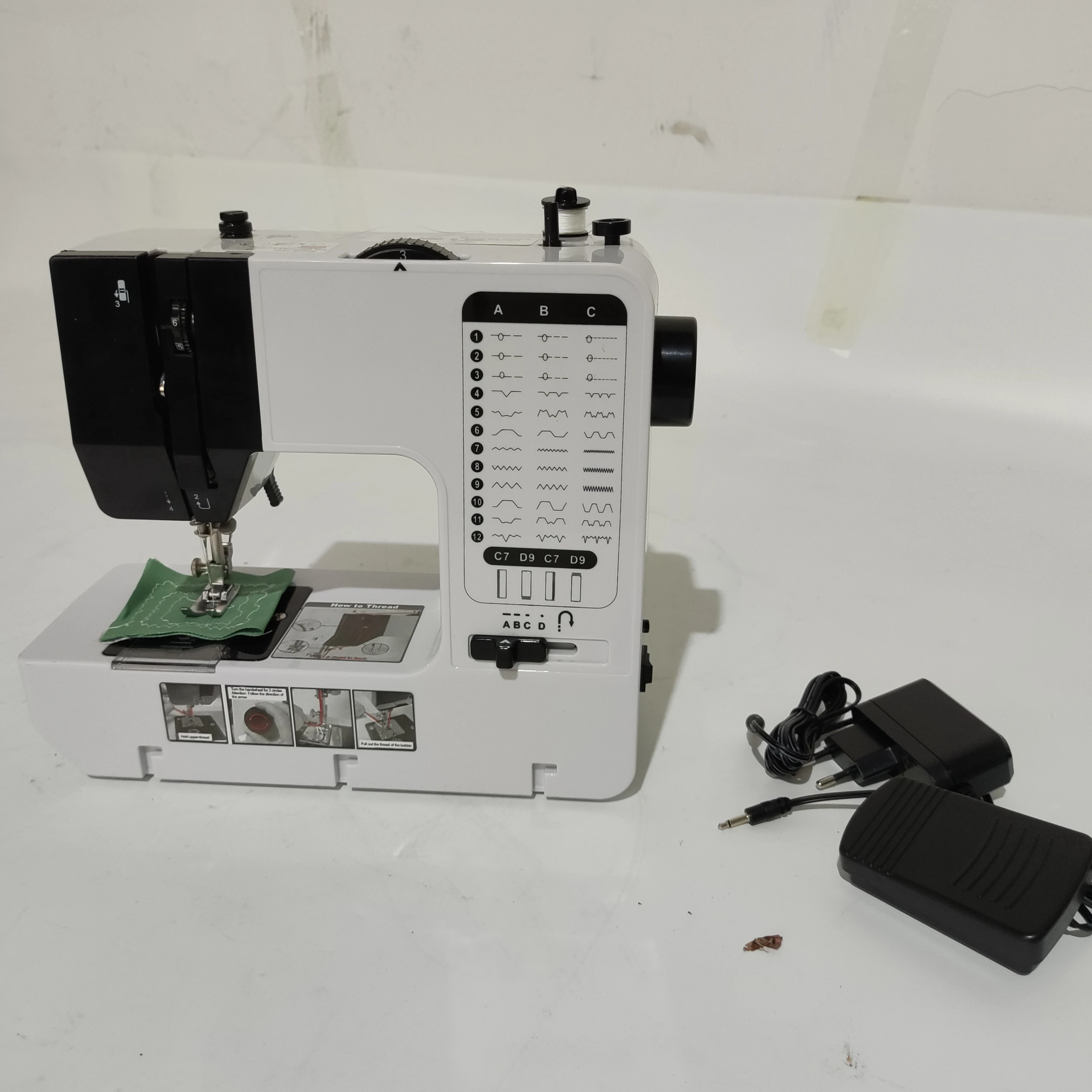 738 best double needle domestic automatic sewing machine for leather