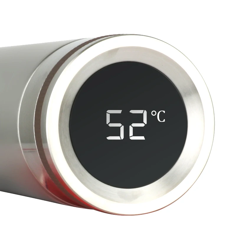 Intelligent Vacuum Flasks 316 Stainless Steel Smart Water Bottle Led Temperature Display Thermal Bottle