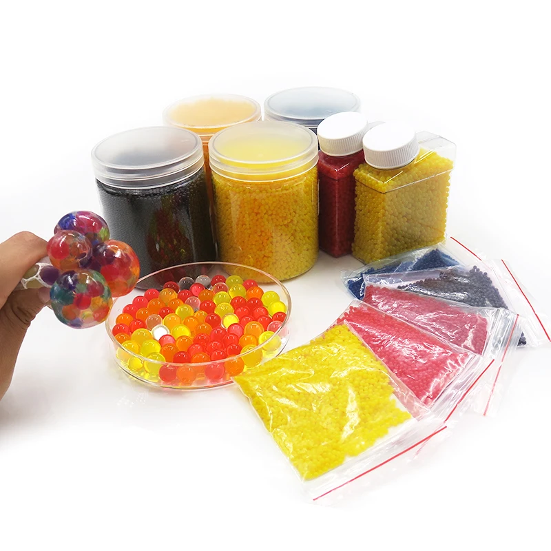 Gel Ball Gun Gel Water Beads Balls Children Game Toy Water Gel Ball for Blaster Gun Outdoor Shooting Game