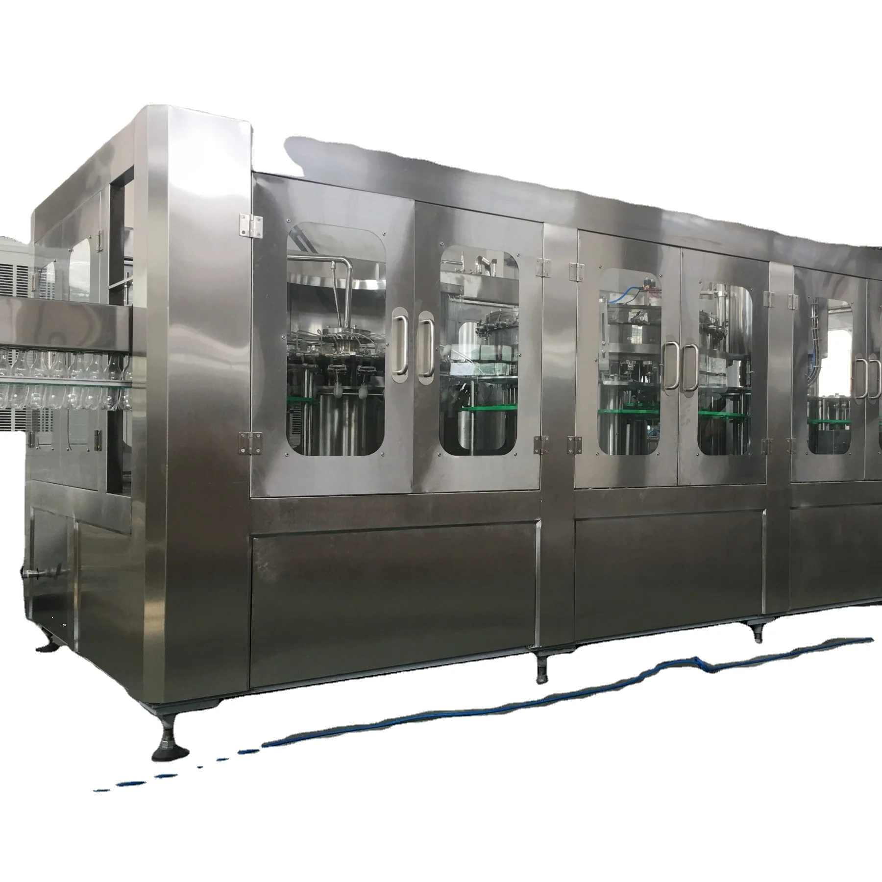 9000BPH liquor vodka plastic glass bottle filling machine