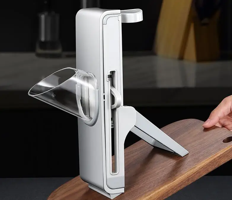 Kitchen press slicer Safe Food Chopper Potato Slicer Food Potato Chopper, Adjustable Thickness, Julienne & Dicer Salad Making