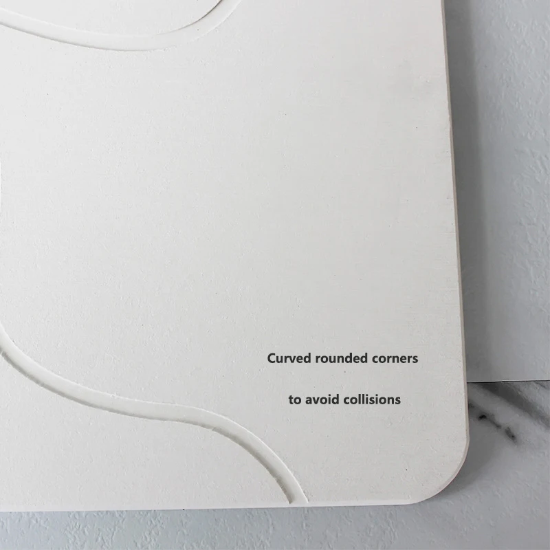 K & B Quickly Absorption Stone Dish Drying Mat For Kitchen Counter Anti-slip Stone Bath Mat