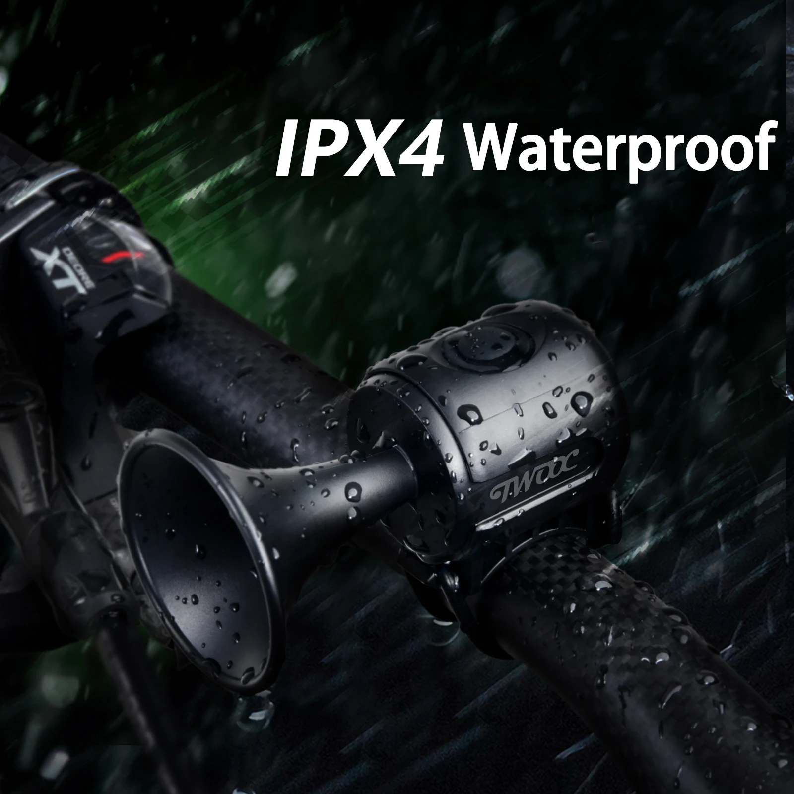 China Vendor Super Bike Electric Horn Simple Install 120dB IPX4 Waterproof Loud Sound Custom Bicycle Electric Ring Bells