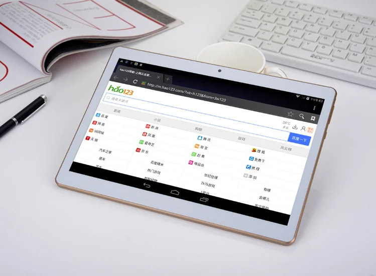 2020 the China wholesale price educational kid tablet 10.1 inch  Quad-core Android 6.0 Multi-touch Capacitive screen