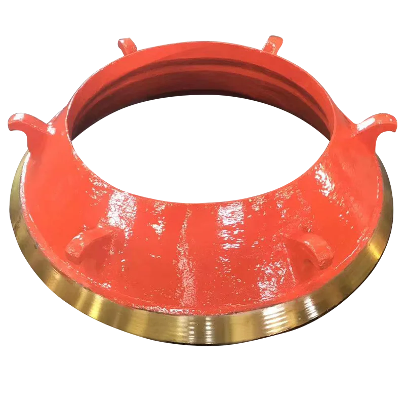 Cone crusher spare wear parts symon concave mantle and bowl liner