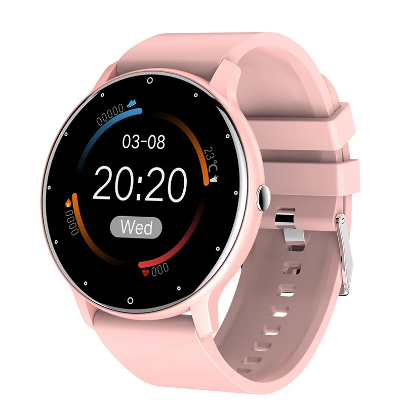 2022 ZL02 Smartwatch CE Rohs Fitness Bracelet Watches Women Heart Rate Monitor Remote Camera Waterproof Sport  Men Smart Watch