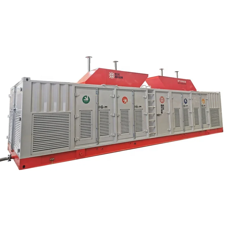 High efficiency gas generator set Biogas generator set gas turbine generator