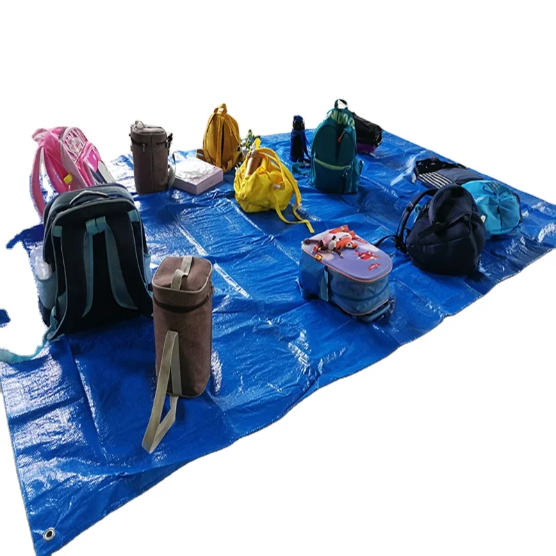 160GSM 220GSM 260GSM LDPE ламинированный полиэтилен высокой плотности HDPE PE брезент