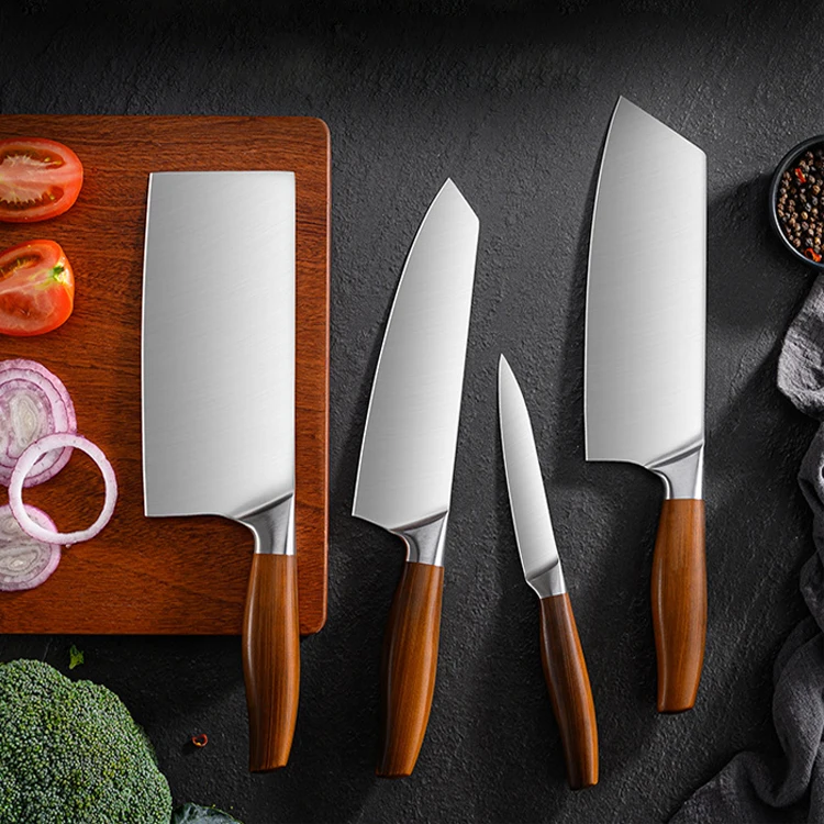 Stainless Steel Japanese Kitchen Knife Chopping Dual-purpose Chef Knife Butcher Slicing Meat Cleaver knife