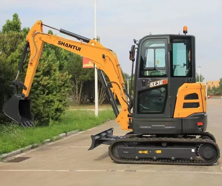 3. 6 Ton 0.12Cbm Mini Crawler Excavator SE36SR Digger