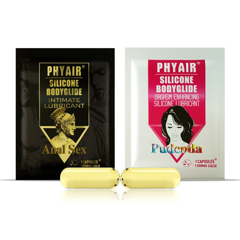 Силиконовое масло в капсулах, смазочное масло для свадьбы, секс-смазка для гомосексуалистов