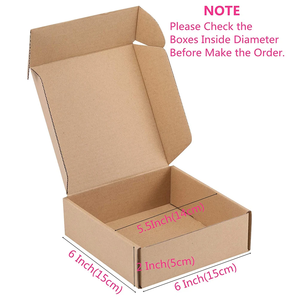 High Quality Customized Printing Logo Eco Friendly Brown Kraft Box Packaging Corrugated Cardboard Mailing Box